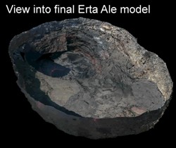 View into Erta Ale - final model